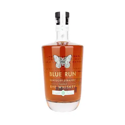 Blue Run Straight Rye Whiskey Cask Strength Emerald Batch #1 116.7 750ML - 750ml Bottle