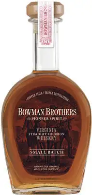 Bowman Brothers Straight Bourbon Small Batch 90 750ML - 750ml Bottle
