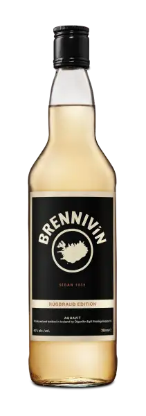 Brennivin Aquavit 'Rugbraud' [Rye Bread] - 700ml Bottle