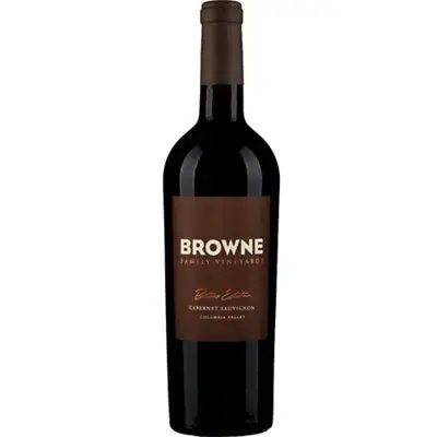 Browne Family Vineyards Cabernet Sauvignon Bitner Estate Columbia Valley 2020 750ML - 750ml Bottle