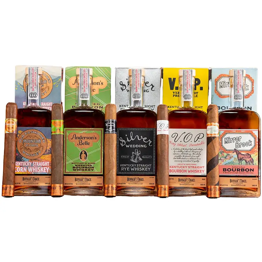 Buffalo Trace Prohibition Collection Series #2 - 5pk 375ml Bottles