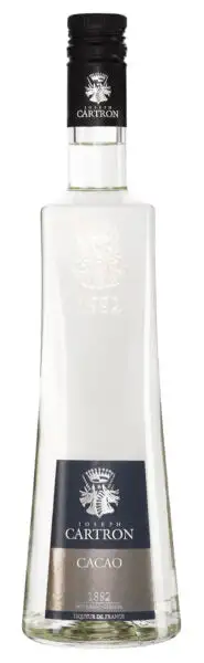 Cartron Cacao Blanc Liqueur - 700ml Bottle