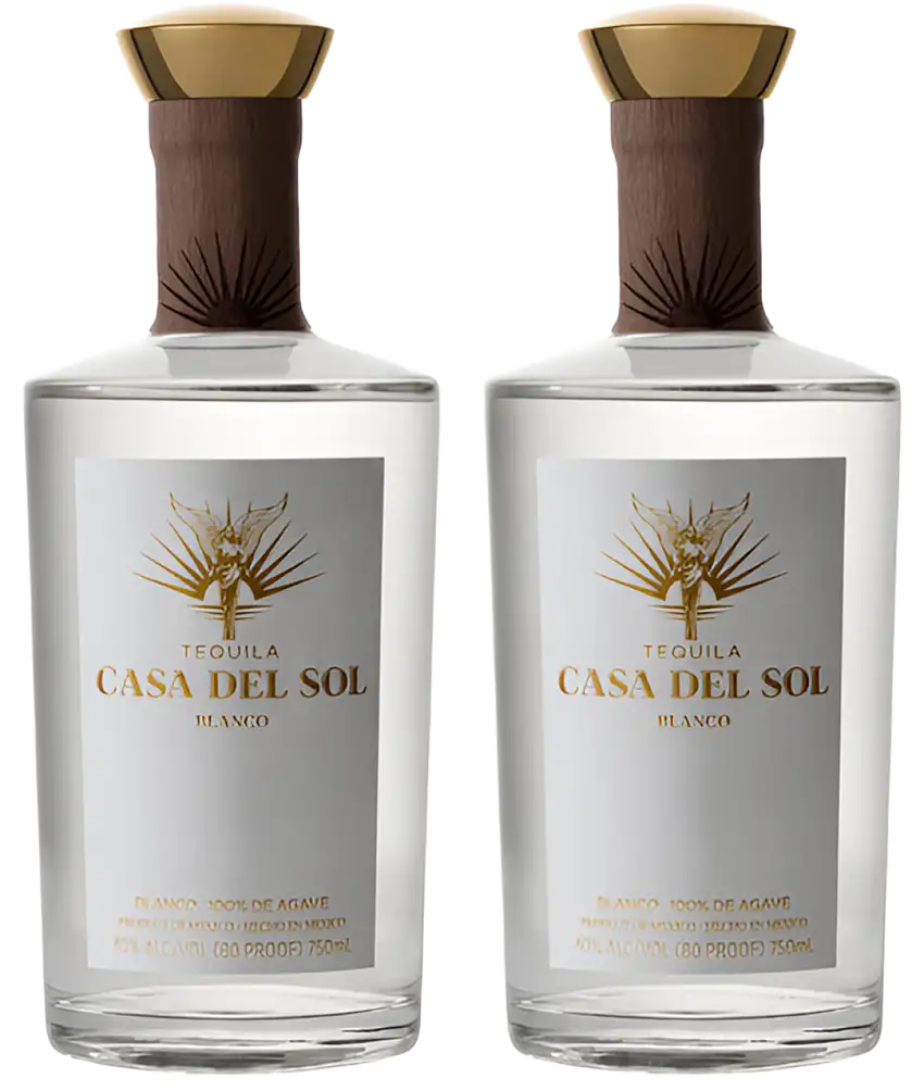 Casa Del Sol Blanco Tequila 2 Bottle Bundle
