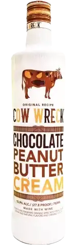 Cow Wreck Chocolate Peanut Butter Cream 750 ML