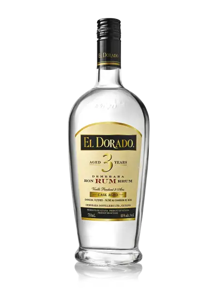 El Dorado Rum Cask Aged 3yr White Rum - 750ml Bottle