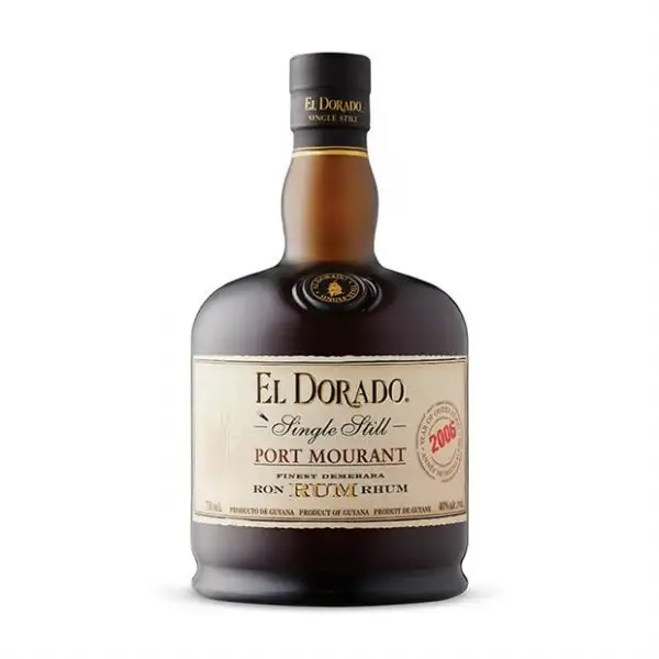 El Dorado Rum Single Still Rum - Port Mourant (PM) - 750ml Bottle