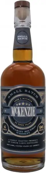 Finger Lakes Distilling McKenzie Small Batch Bourbon '4 Grain' - 750ml Bottle