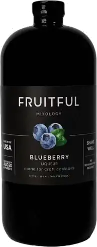 Fruitful Mixology Blueberry Liqueur 1 L