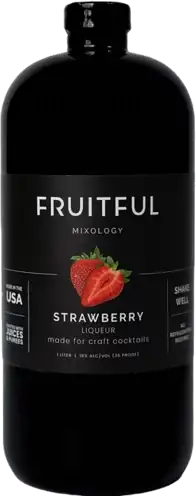 Fruitful Mixology Strawberry Liqueur 1 L
