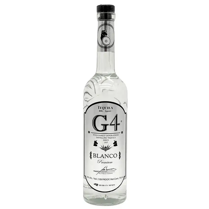 G4 High Proof Blanco Tequila 108 Proof - 750ml Bottle