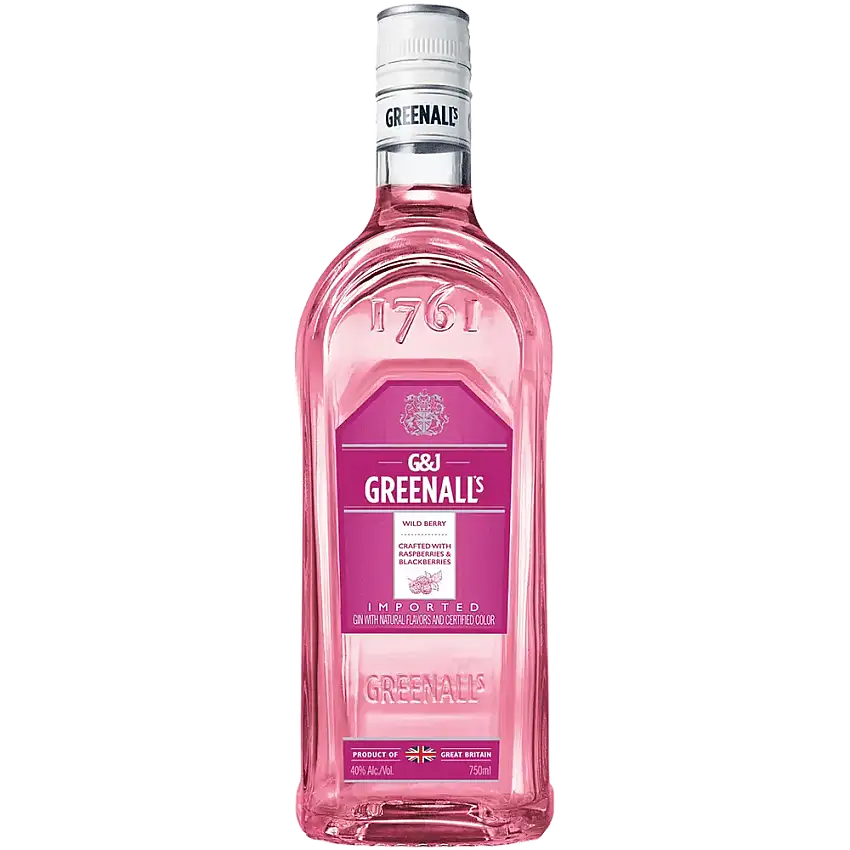G&J Greenall's Wild Berry Gin 750 ML