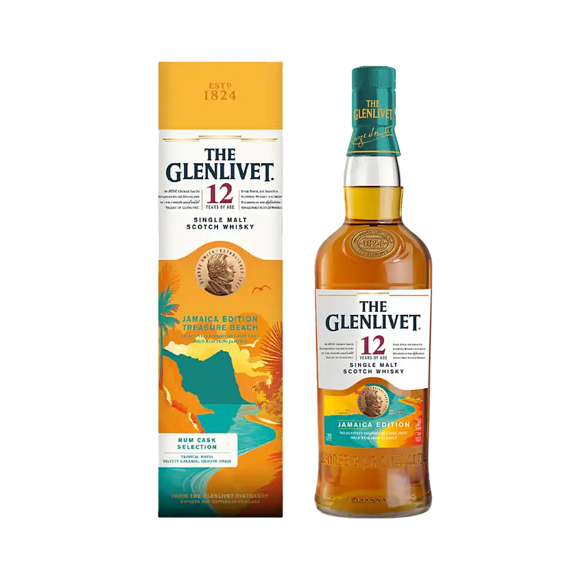 The Glenlivet 12 Year Jamaica Edition Rum Cask Selection Single Malt Scotch Whisky