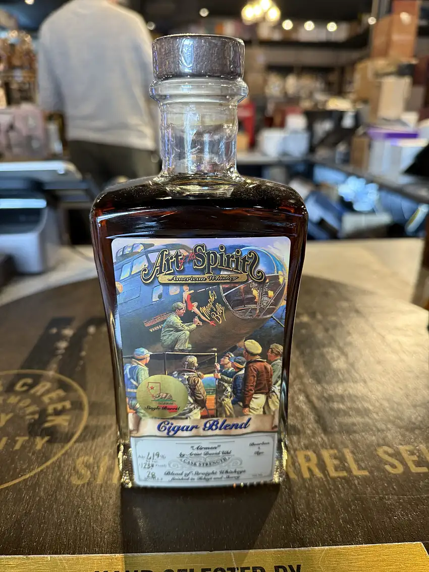 Art of the Spirits Cigar Blend Cask Strength Airman - 750ml