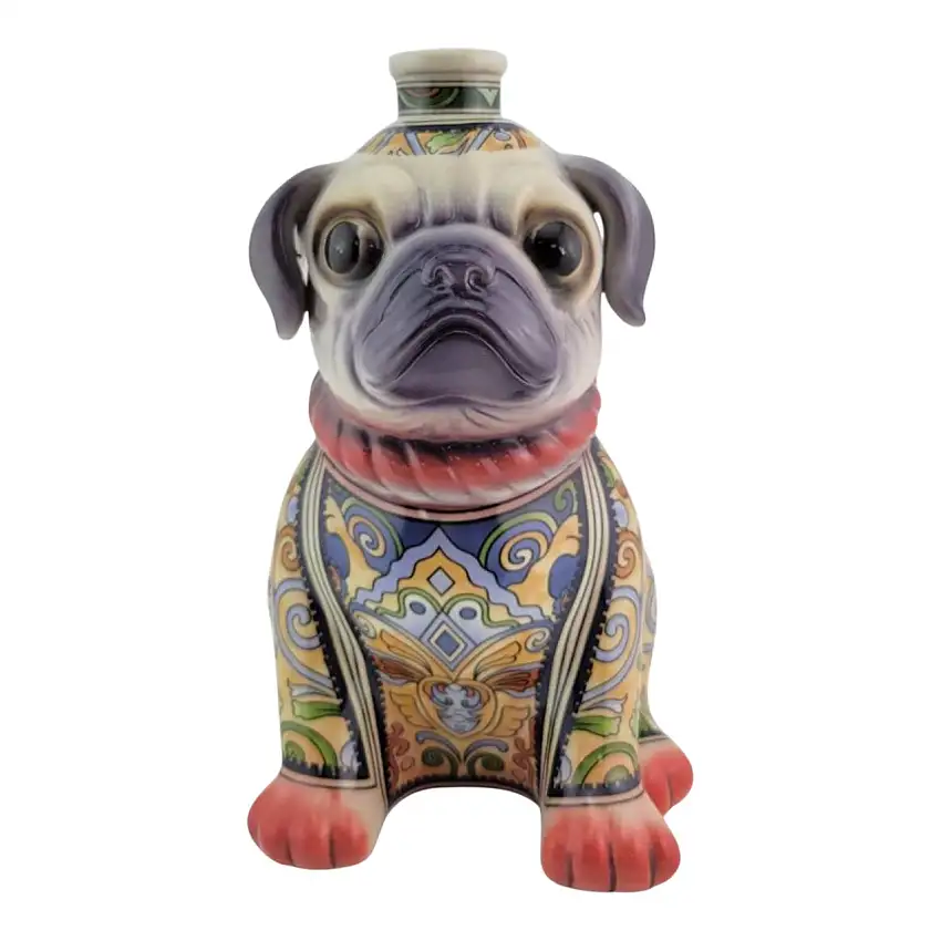 Oceano Azul Mr. Pug Anejo Tequila - 1L Bottle / Blue