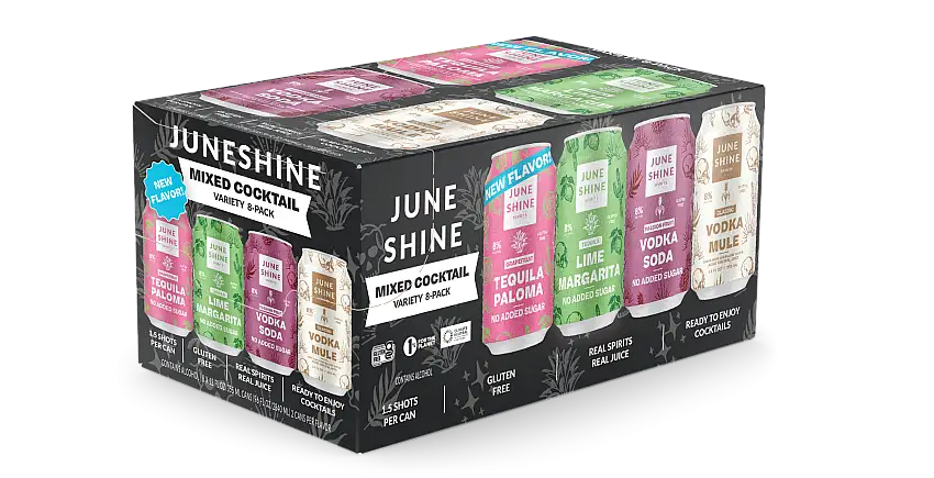 June Shine Spirits Variety 8-Pack