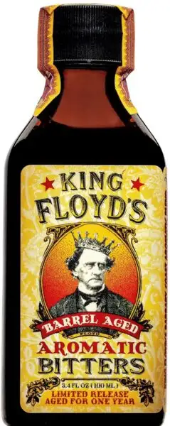 King Floyd's Bitters Barrel-Aged Aromatic Bitters - 100ml Bottle
