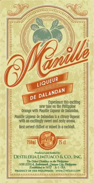 Destileria Limtuaco Manille Liqueur de Dalandan - 750ml Bottle
