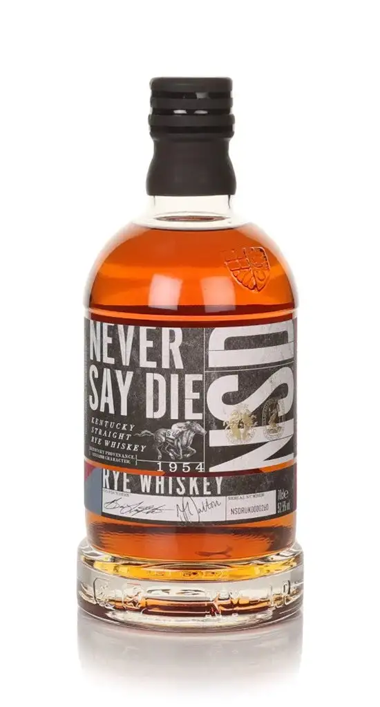 Never Say Die 6 Year Rye Whiskey - 700ml Bottle