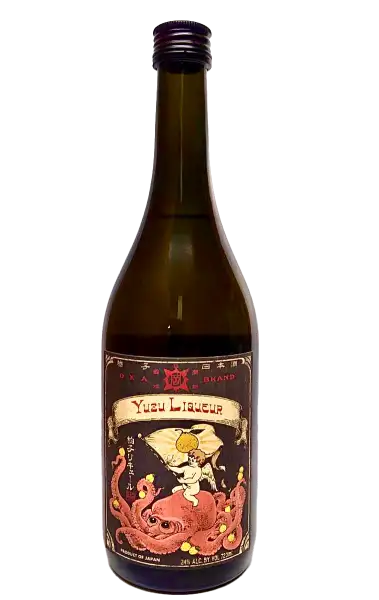 OKA BRAND Yuzu Liqueur - 720ml Bottle