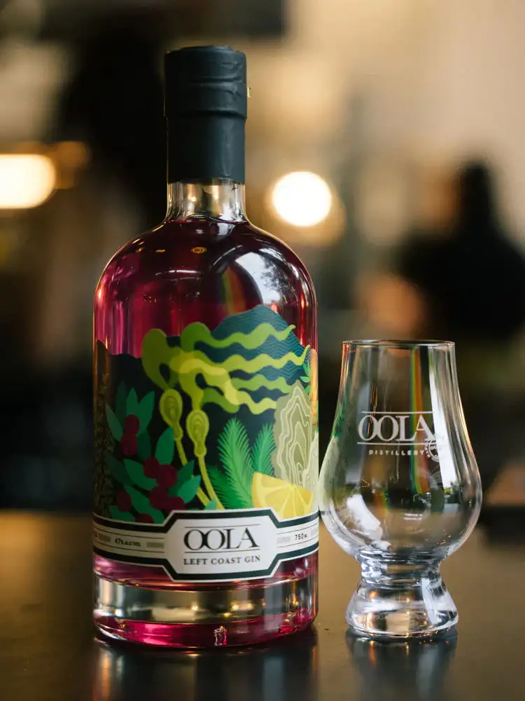Oola Left Coast Gin - 750ml Bottle