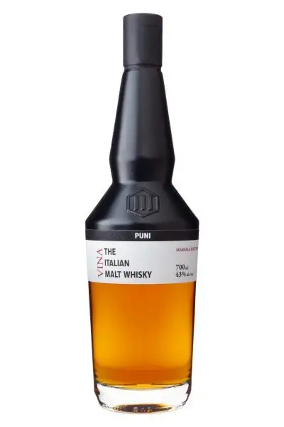 PUNI Distillery Italian Malt Whisky 'VINA - Dry Marsala Vergine Cask' - 750ml Bottle