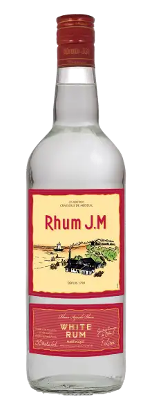 Rhum JM Rhum Agricole Blanc 55% - 1000ml Bottle