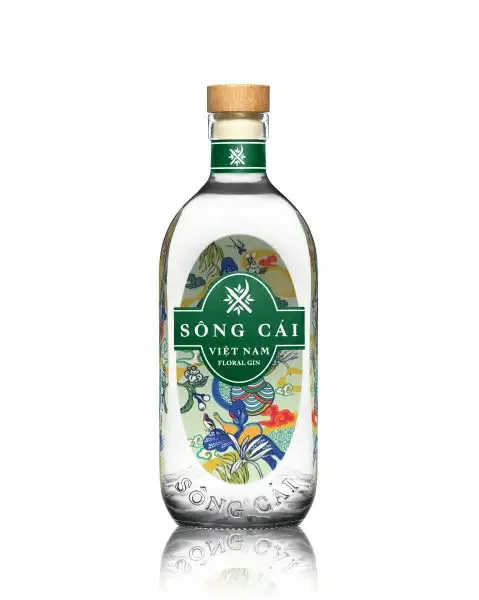 Song Cai Distillery Vietnam Floral Gin - 700ml Bottle
