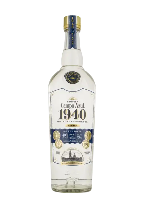 Tequila 1940 Casa Campo Azul Still Strength Blanco - 750ml Bottle