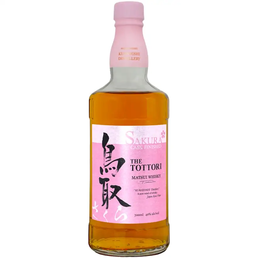 The Tottori Sakura Cask Matsui Whisky - 700ml Bottle