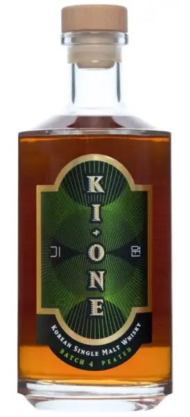 Three Societies Korean Single Malt Whisky, 'Ki One - Peated - Batch 4' - 700ml Bottle