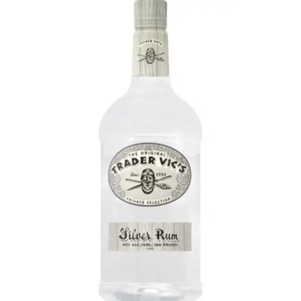 Trader Vic's Silver Rum 80 1 L