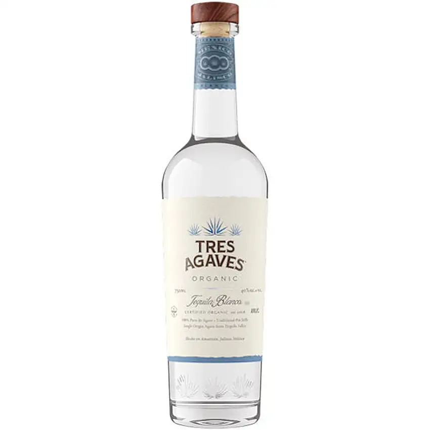 Tres Agaves Blanco Tequila 750 ML