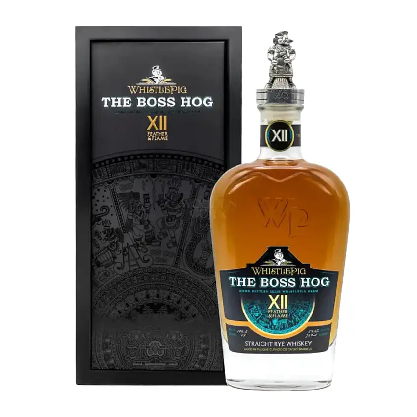 WhistlePig Boss Hog XII 'Feather & Flame' Straight Rye Whiskey 750ml