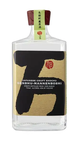 Watanabe Distillery Barley Shochu, 'Mannen Boshi Genshu' - 720ml Bottle
