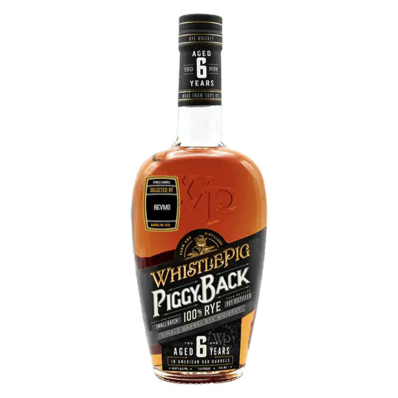 WhistlePig PiggyBack 6 Year Old Rye 750 ML