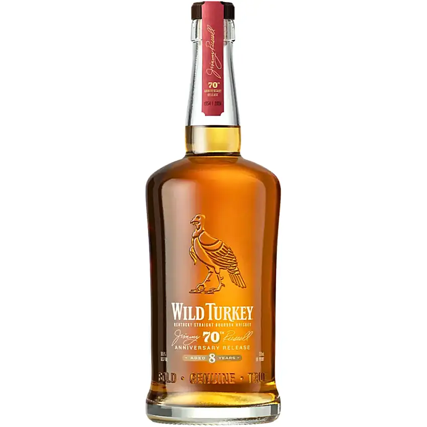 Wild Turkey 'Jimmy Russell's 70th Anniversary 8-Year-Old' Kentucky Straight Bourbon - 750ML