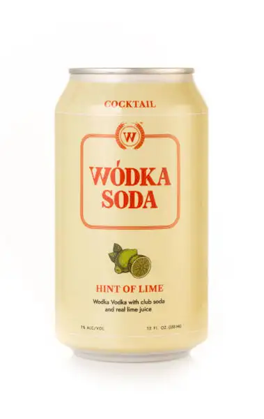 Wodka Vodka Wodka Soda, 'Hint of Lime', [355ml Cans] - 355ml Can