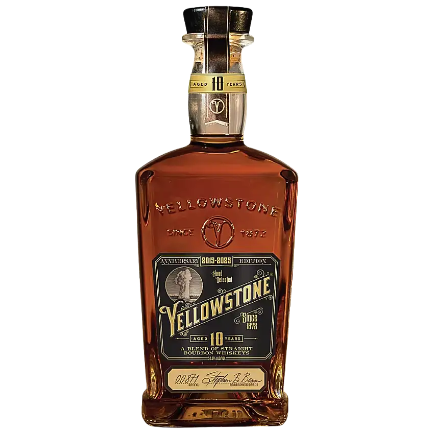 Yellowstone 10 Year Anniversary Limited Edition Bourbon 2025 Release