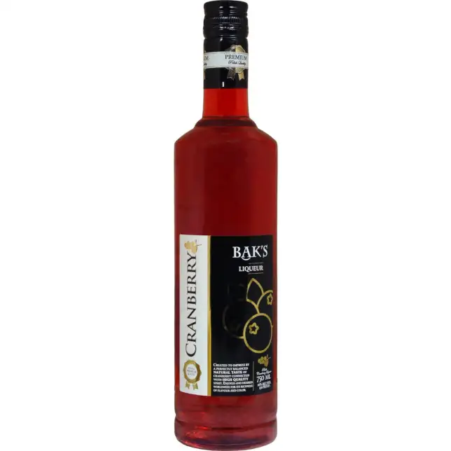 Bak's Cranberry Liqueur 750ML