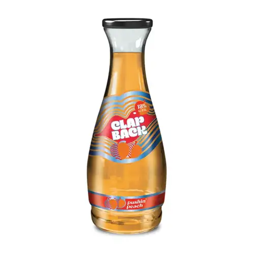 Clapback Pushin' Peach Wine
