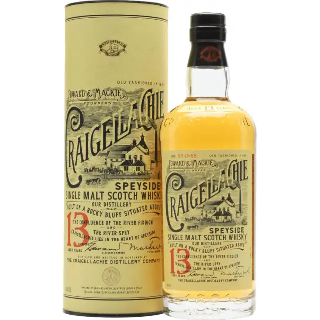 Craigellachie 13 Year Speyside Single Malt Scotch Whisky 750ML