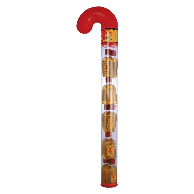 Fireball Candy Canes 10pk 50ML
