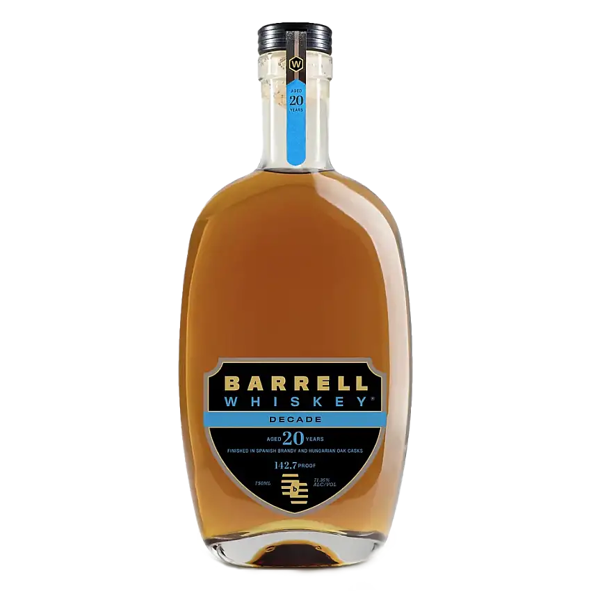 Barrell Craft Spirits Decade 20 Year Old Finished In Spanish Brandy and Hungarian Oak Cask Whiskey