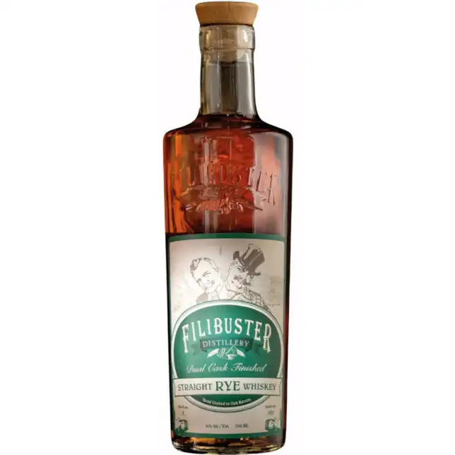 Filibuster Dual Cask Straight Rye Whiskey 750ML