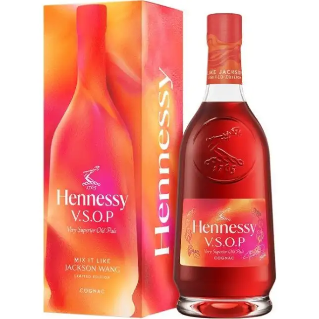 Hennessy VSOP Jackson Wang 2025 (if the shipping method is UPS or FedEx, it will be sent without box) 750ML