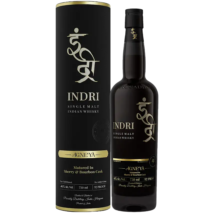 Indri Agneya Indian Single Malt Whisky