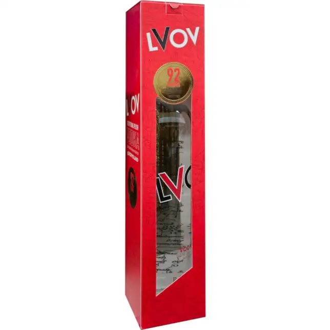 Lvov Vodka (if the shipping method is UPS or FedEx, it will be sent without box) 750ML