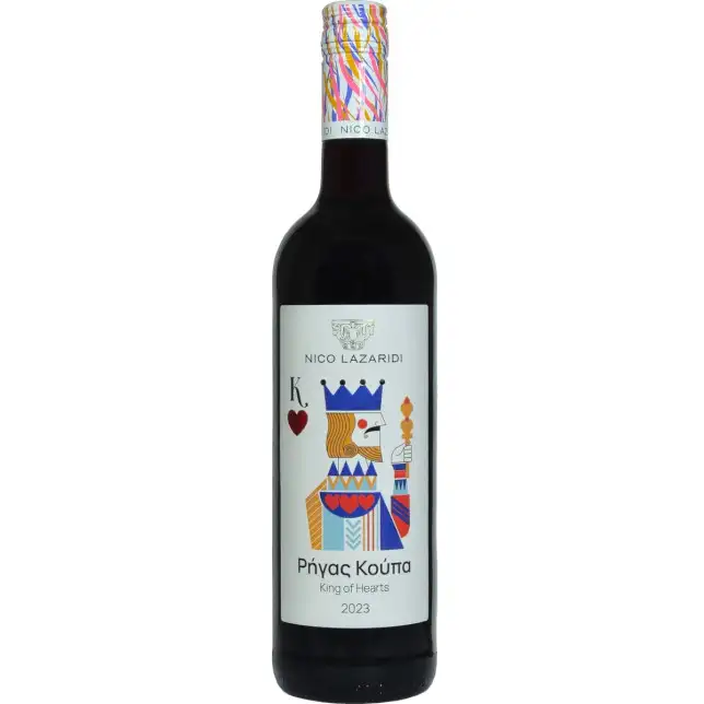 Nico Lazaridi King Of Hearts Red 2023 750ML
