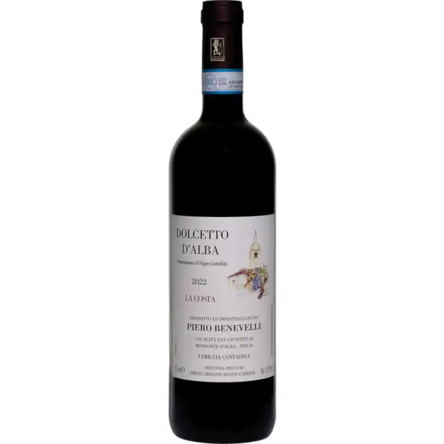 Piero Benevelli Dolcetto d'Alba la Costa 2022 750ML