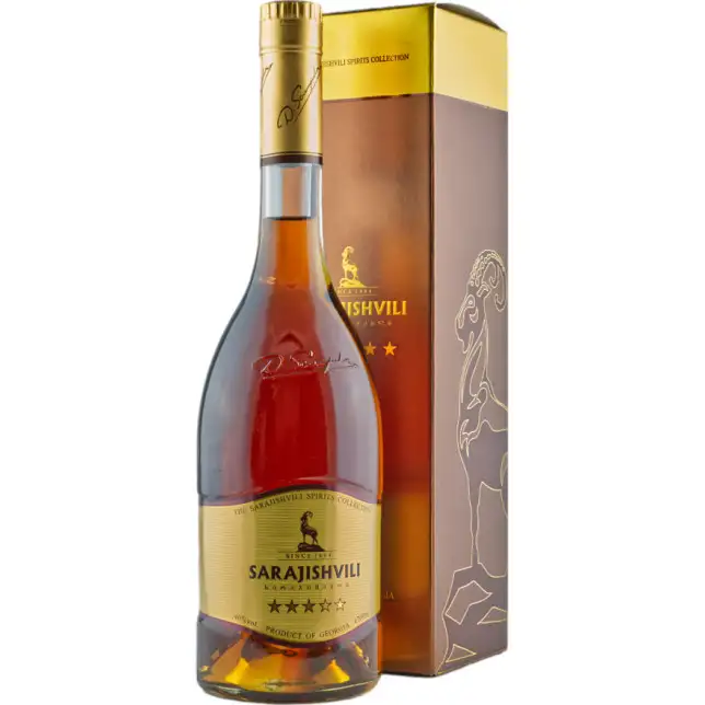 Sarajishvili 5 Star Brandy 700ML